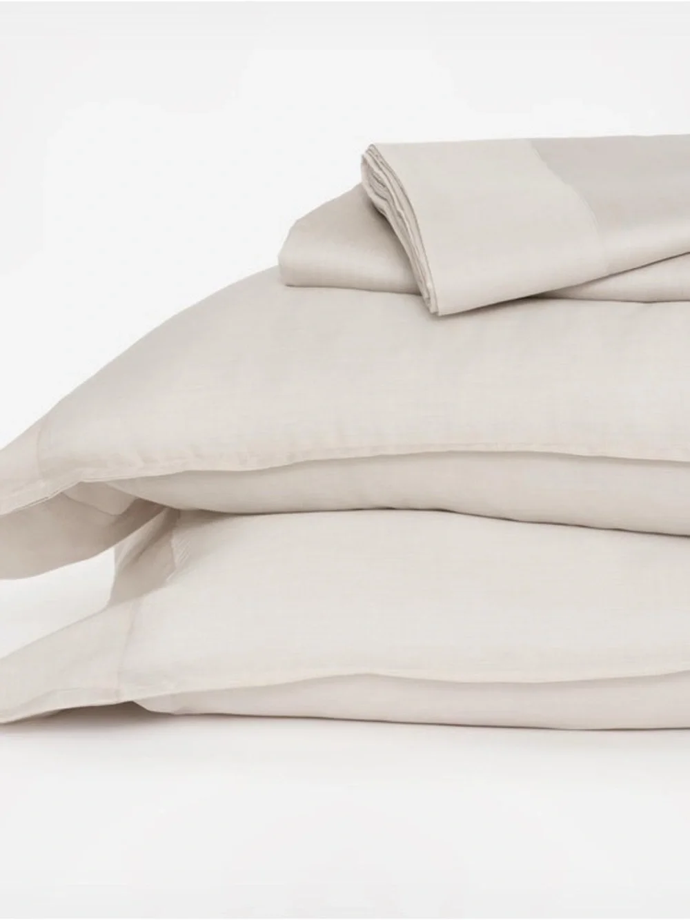 NWT Buffy Eucalyptus Breeze Sheet Set King Light Grey Bamboo TENCEL Lyocell